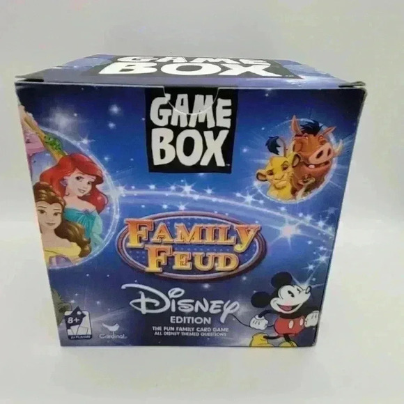 Disney Other - New ! Family Feud - Disney Edition Trivia Box Card Game 2+ Players (age 8+)